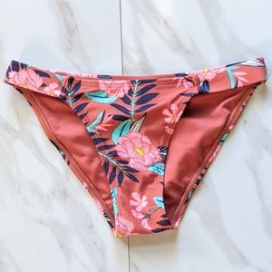 XHILARATION Floral Cheeky Bikini Bottom Size XS